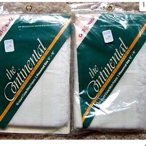 New craft world the continental collection 15-count cross stitch fabric 2in each